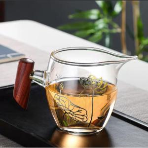 Japanese Wooden Handle Thick Glass Gong DaBei