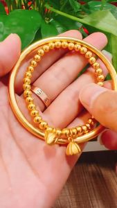 916 original gold Inheriting the two generations of Huanlian bracelet for women gift