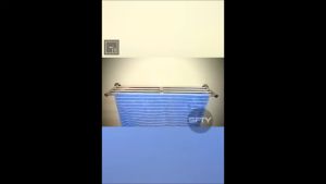 Rak Tempat Gantung Sajadah Mukena Sarung Baju Alquran Tempel Dinding Minimalis Kokoh Anti Karat