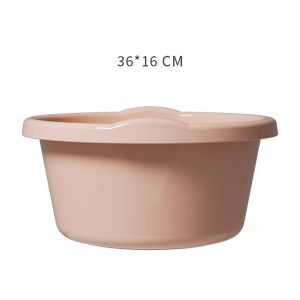 Extra Thick Resistant to Falling Face Washing Basin for Babies And Students Plastic round Shape Home Use Laundry Foot Washing Basin