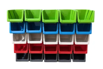 Stackable Bin Box Organizer — PER PIECE