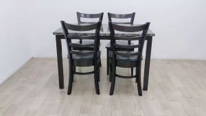 ️familystar2u -2000+3440 Laminated Marble Table Dining Table Meja Makan 4 Seater Rectangular Table Dining Set