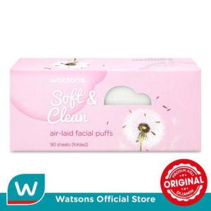 Watsons Air Laid Facial Puffs Kapas