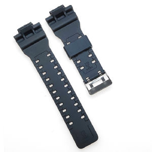 GA100/GA110 GSHOCK Watch Strap Replacement 16mm Black Waterproof Silicone Rubber Watch Band
