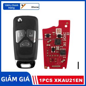 Xhorse | 1 XHORSE XKAU21EN Chìa Khóa Điều Khiển Từ Xa Có Dây Đa Năng AUD.I Style Với Phiên Bản Tiếng Anh Tương Thích Với Thiết Bị Lập Trình Chìa Khóa VVDI Tools