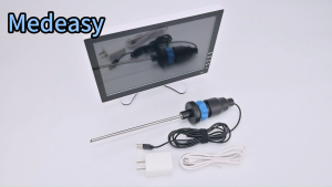 30 Degree Rigid Arthroscope Complete Set with 11 Inch HD Monitor for Surgery