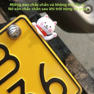 Bảng Điều Khiển Xe Ô Tô Xe Máy Miếng Dán Trang Trí Silicon Biển Đồ Trang Trí Sửa Đổi Phụ Kiện Búp Bê Cho Pin Ô Tô