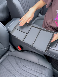 Proton eMas 7 accessories car storage box below the car central control car accesories interior proton car accessories
