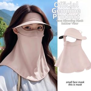 Full Face Sun Protection Mask Cap Integrated Ice Sensation