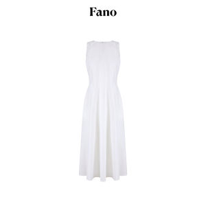 Fano | Đầm Dạ Hội Không Tay Có Chèn Ren