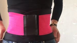 EDM Waist Trainer Body Shaper Slimming Belt Waist Trimmer For Women Belly Adjustable Waist Trainer Hot Belt Power Waist