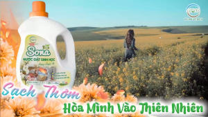 Nước giặt SINH HỌC SONA 4.2L Đậm Đặc Lưu Hương Suốt 24h Áo Quần Mềm Mại Giặt Xả 2 Trong 1