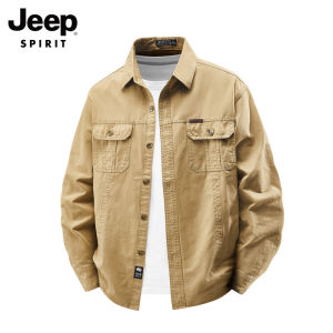 JEEP SPIRIT | Casual Long-sleeve Collar New Season Workwear Shirt