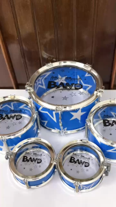 [Có Ghế] Đồ chơi Bộ 5 trống jazz dành cho trẻ em nhạc cụ âm nhạc cho bé có hộp đựng có kèm ghế