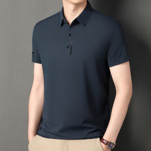 Áo Thun Polo Cổ Bẻ Mùa Hè Rộng Rãi Thường Ngày Cho Nam Tay Ngắn Có Túi Vải Cotton Cỡ Lớn Thoải Mái Thoáng Khí