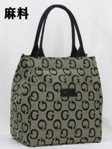 Large Capacity Linen Canvas Tote Bag for Women Commuting Fashionable Portable New 2024 Handbag Casual Simplified Style