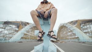 รองเท้าแตะผู้ชาย รองเท้าแตะแฟชั่น รองเท้าชายหาด รองเท้าแบน รองเท้า 36-45