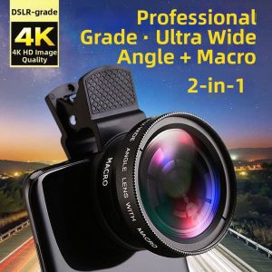 Wide Angle 4K Macro Photography Auxiliary Phone Camera Lens