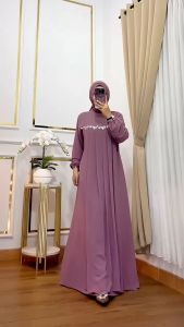 ZIFA FASHION // COD // HAURA DRESS CRUTY PAYET // GAMIS PAYET TERBARU PROMO COD SELURUH INDONESIA // FASHION WANITA TRENDY
