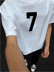 PAZHAOLANG | Large Size 300 Pounds Summer Pure Cotton T-shirt