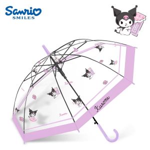 SVORIAHI | Cute Long Handle Transparent Umbrella