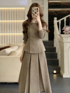 GATTIBOR | Bộ Đầm Elegance Mùa Xuân Thu