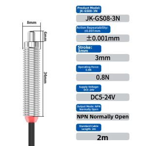 JINGJIAKE | High Precision Contact Type Distance Sensor Pen Style Positioning and Sorting Detector