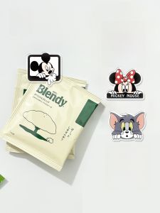 Mickey Mouse 3D Dán Trang Trí Tủ Lạnh Từ Tính Đồ Ăn Nhẹ Khóa Đồ Ăn Nhẹ Hộp Đựng Đồ Lưu Trữ Ghi Chú Kẹp Giấy