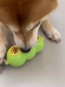 Durable TPR Dog Chew Toy Food Dispensing Molar Teeth Cleaning For Puppy Relieve Boredom Dental Care Interactive Pet Play Supply