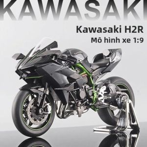 LIWAN | Mô Hình Xe Máy Kawasaki H2R Replica Hợp Kim 1:9
