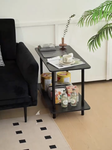 Mitsuchi Double layer Living Room Sofa Side Tea Table Rectangle Coffee Table Kopi Meja Ruang Tamu茶几