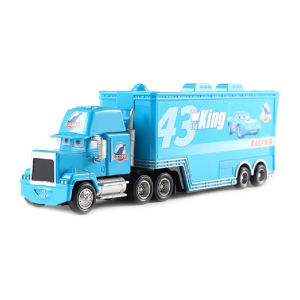 Takara Tomy | Truck Lightning McQueen Mack Uncle Black Storm Jackson Cruz Container Truck Metal Diecast Model Toys Cars Child Christmas Gifts