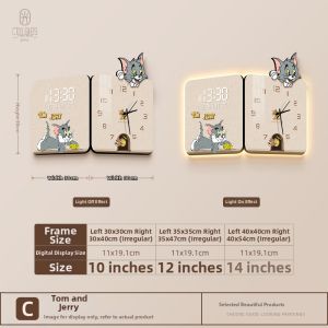 CTYLIGHTZ | Creative Dual-Sided Corner Wall Clock
