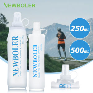 250/500ML TPU Outdoor Sport Bottle Folding Soft Flask Drink Water Bottle for Running Camping Hiking Bicycle Fitness Water Bag ﻿