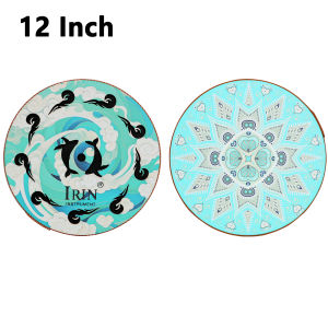 IRIN | IRIN 8/10/12 Inch Tambourine Stream Drum Simulate Water Sound Meditation Drums Handbell Hand Drum Percussion Instrument