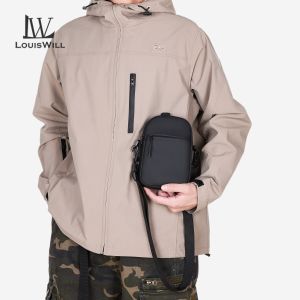 LouisWill Fashion Mens Bag Shoulder Bag Mini Crossbody Bag Large Capacity Leisure Bag Portable Shoulder Bag Messenger Bags Fashion Anti-Scratch Bag Sling Bag