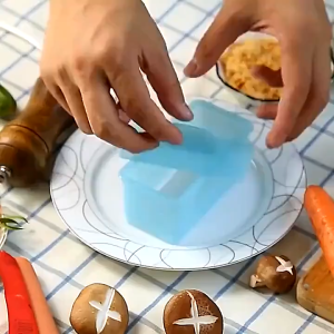 Rice Musubi Molder Maker Rectangular Layer Mold Box With Scoop Onigiri Meat Press Plate Mold Box