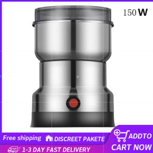 Electric Stainless Steel Spice Coffee Bean Grinder Home Grinding Milling Machine Dry Grinder Blender Office Use With 4 cutter heads