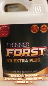 Thinner PU Extra Plus Galon 5L Kualitas Tinggi