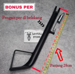 Standar Samping Scorpio Universal Custom Yamaha Panjang 23cm 25cm 28cm Lebih Tinggi Dari Jagang Original