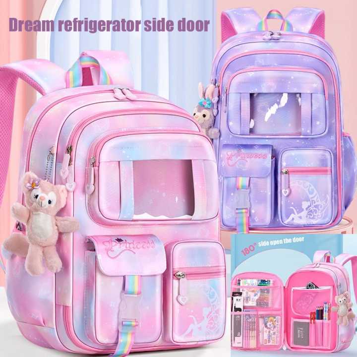 Miatamia Tas Ransel Sekolah Anak Perempuan Import Tas Anti Air Tas Sekolah Anak SD Model Kulkas Fantasy Tas Punggung Anak Tas Sekolah Anak Perempuan Cewek Wanita TA016 Lazada Indonesia