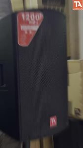 Titanium Audio Bullet 12A Active Speaker 1200 Watts 12 Inch Bluetooth LCD Display 1pc per Order