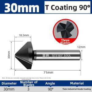 LASH | Deburring and Chamfering Single-edge Tool for Stainless Steel 90-degree