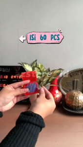 DOUBLE TAPE ACRYLIC LEM ACRYLIK AKRILIK SOLASI DUA SISI LEM ACRYLIC BENING LEM BENING DOUBLE TAPE FOTO SOLASI DEKORASI DOUBLE TAPE 60 PCS