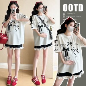 Bộ Đồ Mang Thai Thời Trang 2 Món