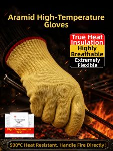 Heat-Resistant Kitchen Gloves 350C