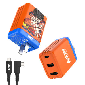 Iine 65W cam Gali nitride video chuyển đổi nâng cấp Loại-C Bộ sạc cáp Dock