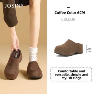 Josiny | Plush Lined Retro Platform Birkenstocks