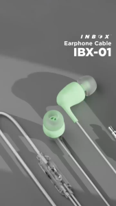 INBOX IBX-01 Earphone 3.5mm Stereo Clear Sound Bass Microphone Headphone Headset