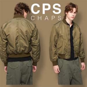 CPS Jacket (มือ1 ML พร้อมส่ง) สีเขียวทหาร ผ้า Nylon เงา สวยมากจริงๆ